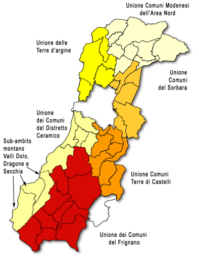 Unione dei comuni della provincia di Modena