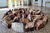 immagine Richard Long, Arizona Circle, 1987, opera composta da 83 pietre