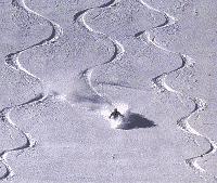 Passo del Lago: im Schnee auf Skiern